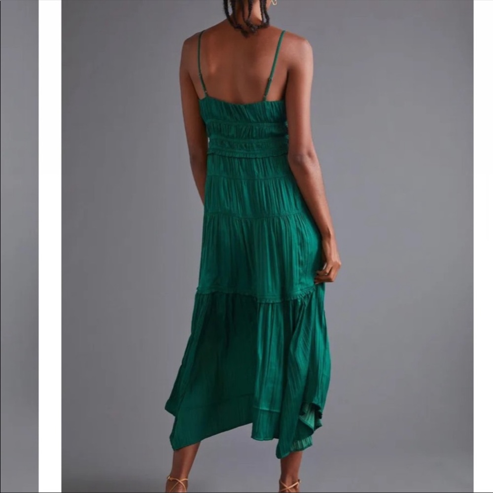 Anthropologie Ruched Slip Dress NWT - Picture 4 of 13